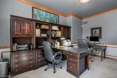 Welcome to 23790 Point O Woods Court - a stunning custom-built on River Bank Golf Course in Michigan - for sale on GolfHomes.com, golf home, golf lot