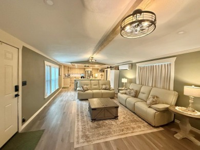 This stunning 2-bedroom, 2-bath partially furnished manufactured on Pendleton Harbor in Texas - for sale on GolfHomes.com, golf home, golf lot
