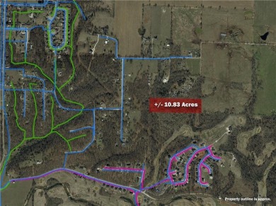 Incredible +/- 10.83 acres with outstanding development on Big Sugar Golf Club in Arkansas - for sale on GolfHomes.com, golf home, golf lot