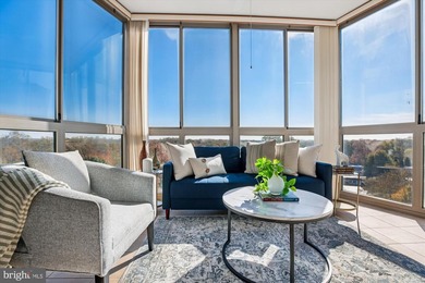 Sky-high living in this top floor condo with 2 spacious bedrooms on Leisure World Golf Club in Maryland - for sale on GolfHomes.com, golf home, golf lot