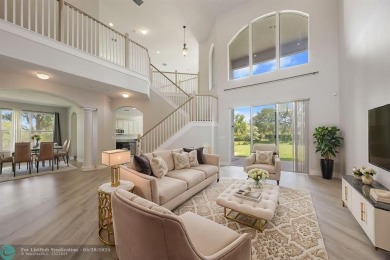 GL Homes built 2-story Rosewood Model features 5 BR, 4 Baths on PGA National Estates Golf Course in Florida - for sale on GolfHomes.com, golf home, golf lot