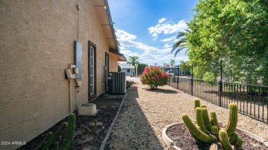 Beautiful, well-maintained home is situated on a serene golf on PalmBrook Country Club in Arizona - for sale on GolfHomes.com, golf home, golf lot