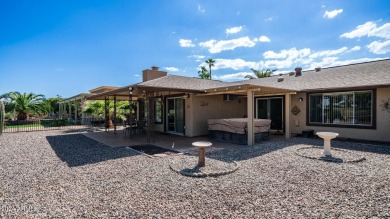 Beautiful, well-maintained home is situated on a serene golf on PalmBrook Country Club in Arizona - for sale on GolfHomes.com, golf home, golf lot