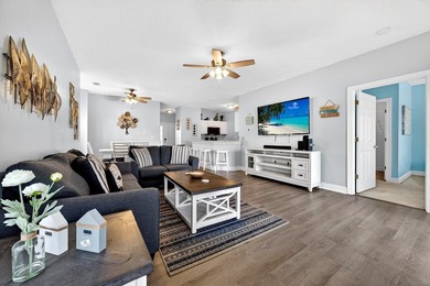 Tastefully appointed with light, airy beach-themed decor on Mystical Golf Man O War Golf Links in South Carolina - for sale on GolfHomes.com, golf home, golf lot