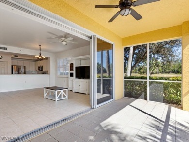 Nestled up to stunning waterfront and golf course views in the on Miromar Lakes Golf Club in Florida - for sale on GolfHomes.com, golf home, golf lot