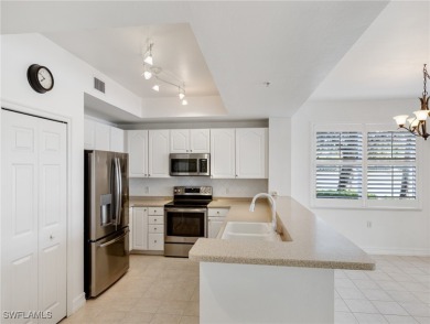 Nestled up to stunning waterfront and golf course views in the on Miromar Lakes Golf Club in Florida - for sale on GolfHomes.com, golf home, golf lot