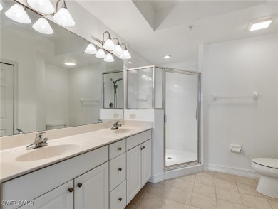Nestled up to stunning waterfront and golf course views in the on Miromar Lakes Golf Club in Florida - for sale on GolfHomes.com, golf home, golf lot