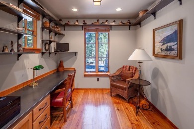 The prevalence of welcoming wood tones teamed with natural light on Lahontan Golf Club - Lahontan in California - for sale on GolfHomes.com, golf home, golf lot