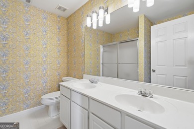 This 3 sided brick home on a full basement with a large owner's on The Golf Club At Bradshaw Farm in Georgia - for sale on GolfHomes.com, golf home, golf lot