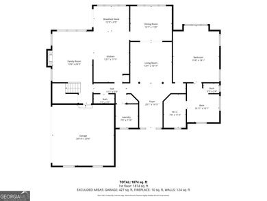 This 3 sided brick home on a full basement with a large owner's on The Golf Club At Bradshaw Farm in Georgia - for sale on GolfHomes.com, golf home, golf lot