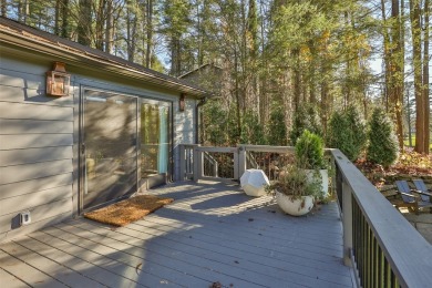 This enchanting single-level mountain home at 630 Cobb Road on Highlands Country Club in North Carolina - for sale on GolfHomes.com, golf home, golf lot