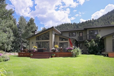 Situated in a gorgeous setting on the banks of the Stone Creek on Eagle Vail Golf Course in Colorado - for sale on GolfHomes.com, golf home, golf lot
