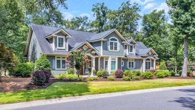 Gorgeous fit and finishes in this fully custom, 4 bedroom (plus on Tidewater Golf Club and Plantation in South Carolina - for sale on GolfHomes.com, golf home, golf lot