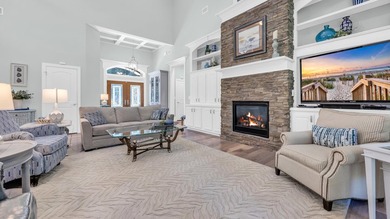 Gorgeous fit and finishes in this fully custom, 4 bedroom (plus on Tidewater Golf Club and Plantation in South Carolina - for sale on GolfHomes.com, golf home, golf lot