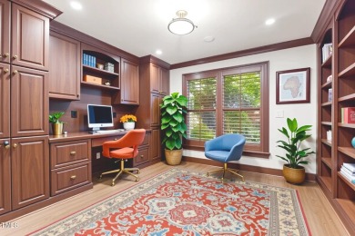 Exquisite traditional brick estate in the prestigious North on North Ridge Country Club in North Carolina - for sale on GolfHomes.com, golf home, golf lot