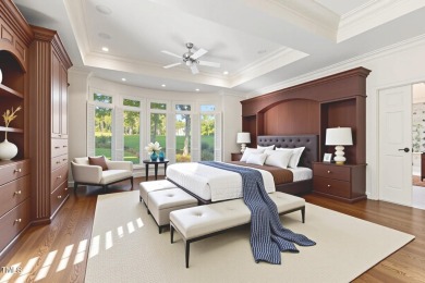 Exquisite traditional brick estate in the prestigious North on North Ridge Country Club in North Carolina - for sale on GolfHomes.com, golf home, golf lot