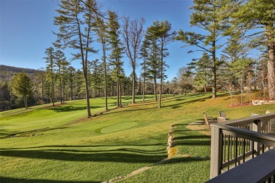 This enchanting single-level mountain home at 630 Cobb Road on Highlands Country Club in North Carolina - for sale on GolfHomes.com, golf home, golf lot