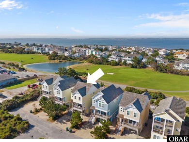 GOLF COURSE FRONTAGE + SOUND VIEWS + OCEAN PEEKS + PRIVATE POOL on  in North Carolina - for sale on GolfHomes.com, golf home, golf lot
