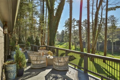 This enchanting single-level mountain home at 630 Cobb Road on Highlands Country Club in North Carolina - for sale on GolfHomes.com, golf home, golf lot