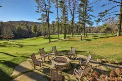 This enchanting single-level mountain home at 630 Cobb Road on Highlands Country Club in North Carolina - for sale on GolfHomes.com, golf home, golf lot