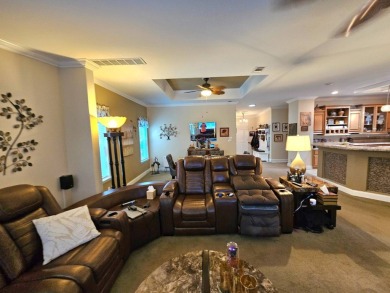 This meticulously cared-for home is as beautiful inside as it is on Big Cypress Golf and Country Club in Florida - for sale on GolfHomes.com, golf home, golf lot