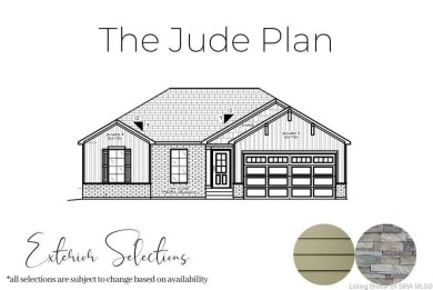 Introducing The *Jude* Plan in ASB's newest development of on Covered Bridge Golf Club in Indiana - for sale on GolfHomes.com, golf home, golf lot