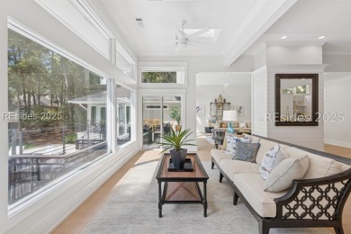 Coastal Elegance in this fully renovated down to the studs Sea on Sea Pines Country Club in South Carolina - for sale on GolfHomes.com, golf home, golf lot