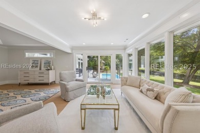 Coastal Elegance in this fully renovated down to the studs Sea on Sea Pines Country Club in South Carolina - for sale on GolfHomes.com, golf home, golf lot