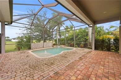 Northwest Cape Coral Pool Home! Located across from luxury on Burnt Store Golf Club in Florida - for sale on GolfHomes.com, golf home, golf lot