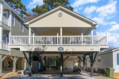 Furnished 3BR/2BA Raised Beach home in Ocean Lakes Campground on Prestwick Country Club in South Carolina - for sale on GolfHomes.com, golf home, golf lot