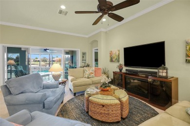 Exquisite Waterfront Home with a Beautiful Solar Heated Pool and on Pennbrooke Fairways in Florida - for sale on GolfHomes.com, golf home, golf lot