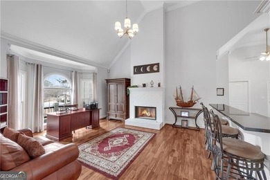 Resort-style living awaits in this beautifully appointed on Royal Lakes Golf and Country Club in Georgia - for sale on GolfHomes.com, golf home, golf lot