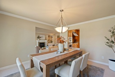 Light-filled townhouse featuring a kitchen with granite counters on Ridgemark Golf and Country Club in California - for sale on GolfHomes.com, golf home, golf lot