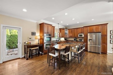 Experience luxury living in this beautifully renovated colonial on Forest Lake Country Club in Michigan - for sale on GolfHomes.com, golf home, golf lot