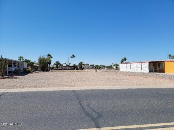This is a large level lot ready for your Manufactured home to be on 3 Parks Fairways in Arizona - for sale on GolfHomes.com, golf home, golf lot