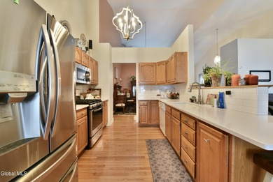 Private, large end-unit townhouse located on a private on McGregor Links Country Club in New York - for sale on GolfHomes.com, golf home, golf lot