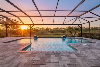 Perfectly positioned on a premium pie shaped preserve homesite on Old Corkscrew Golf Club in Florida - for sale on GolfHomes.com, golf home, golf lot