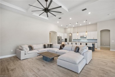 Perfectly positioned on a premium pie shaped preserve homesite on Old Corkscrew Golf Club in Florida - for sale on GolfHomes.com, golf home, golf lot