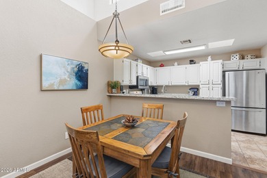 FURNISHED Vaulted Socorro model with HUGE patio! Don't mis this on Sun Village Golf Course in Arizona - for sale on GolfHomes.com, golf home, golf lot