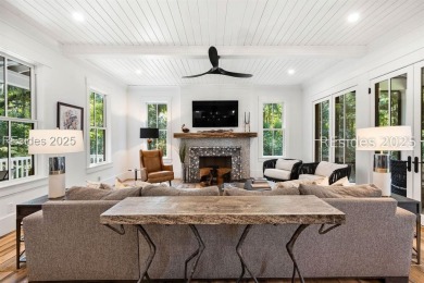Where contemporary elegance meets timeless Lowcountry beauty on Old Tabby Links on Spring Island in South Carolina - for sale on GolfHomes.com, golf home, golf lot