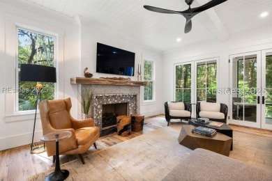 Where contemporary elegance meets timeless Lowcountry beauty on Old Tabby Links on Spring Island in South Carolina - for sale on GolfHomes.com, golf home, golf lot