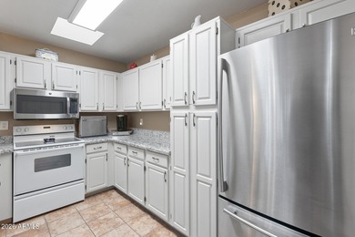 FURNISHED Vaulted Socorro model with HUGE patio! Don't mis this on Sun Village Golf Course in Arizona - for sale on GolfHomes.com, golf home, golf lot