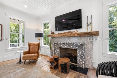Where contemporary elegance meets timeless Lowcountry beauty on Old Tabby Links on Spring Island in South Carolina - for sale on GolfHomes.com, golf home, golf lot