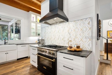 Where contemporary elegance meets timeless Lowcountry beauty on Old Tabby Links on Spring Island in South Carolina - for sale on GolfHomes.com, golf home, golf lot