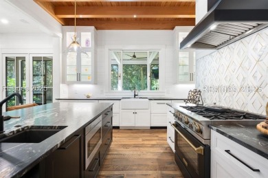 Where contemporary elegance meets timeless Lowcountry beauty on Old Tabby Links on Spring Island in South Carolina - for sale on GolfHomes.com, golf home, golf lot