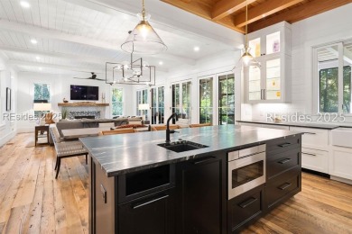 Where contemporary elegance meets timeless Lowcountry beauty on Old Tabby Links on Spring Island in South Carolina - for sale on GolfHomes.com, golf home, golf lot
