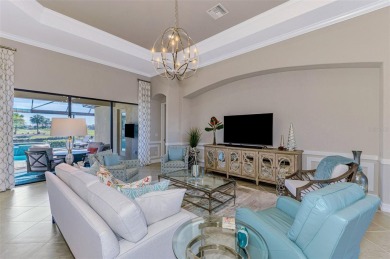 Welcome to 25261 Spartina Drive, the epitome of elegance in the on Sarasota National Golf Club in Florida - for sale on GolfHomes.com, golf home, golf lot