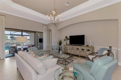 Welcome to 25261 Spartina Drive, the epitome of elegance in the on Sarasota National Golf Club in Florida - for sale on GolfHomes.com, golf home, golf lot