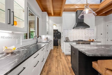 Where contemporary elegance meets timeless Lowcountry beauty on Old Tabby Links on Spring Island in South Carolina - for sale on GolfHomes.com, golf home, golf lot