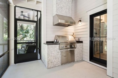 Where contemporary elegance meets timeless Lowcountry beauty on Old Tabby Links on Spring Island in South Carolina - for sale on GolfHomes.com, golf home, golf lot